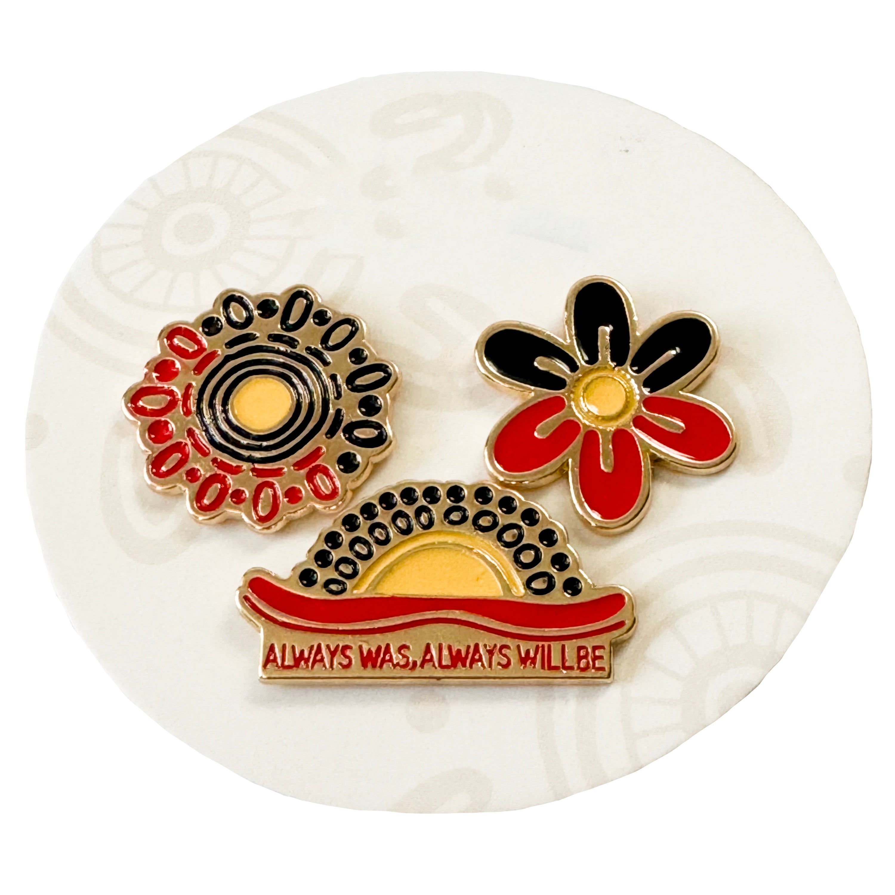 aboriginal lapel pin