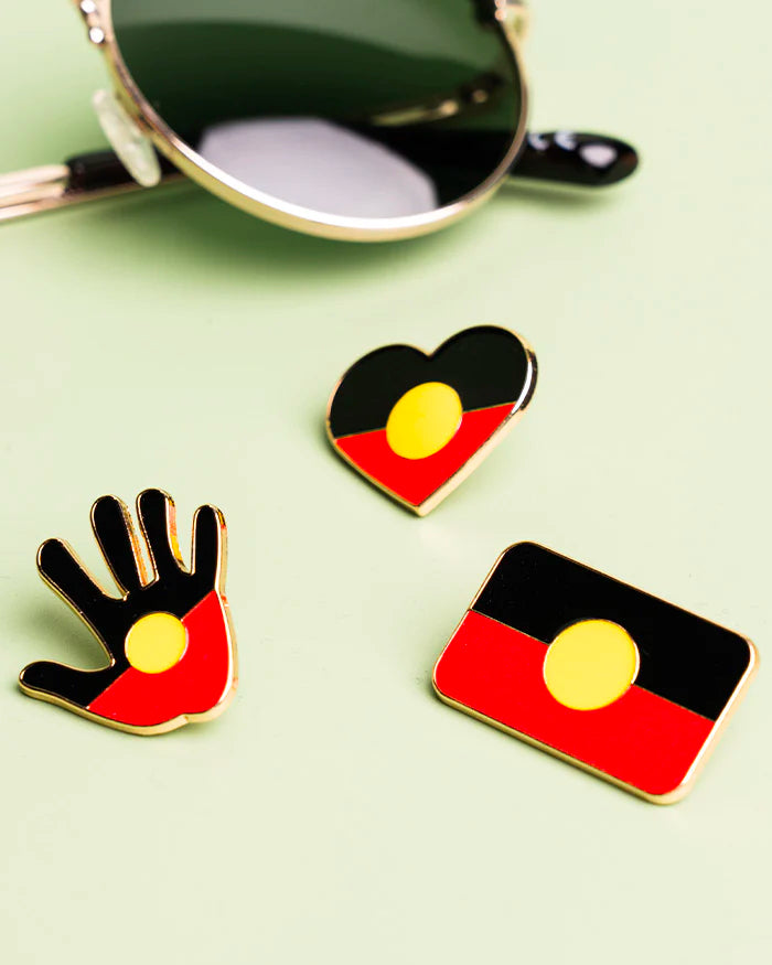 aboriginal lapel pin
