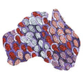 FRIDGE MAGNET - ABORIGINAL ART - MAP OF AUSTRALIA - MADE IN AUSTRALIA - CINDY WALLACE, PURPLE - FLEXI - INDIGENOUS, SOUVENIR, GIFT