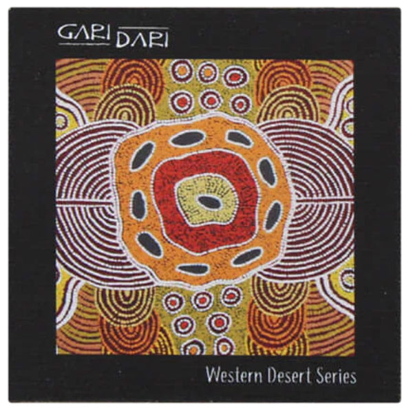 FRIDGE MAGNET - ABORIGINAL ART - MADE IN AUSTRALIA - DEBRA McDONALD - CANVAS - INDIGENOUS, SOUVENIR, GIFT