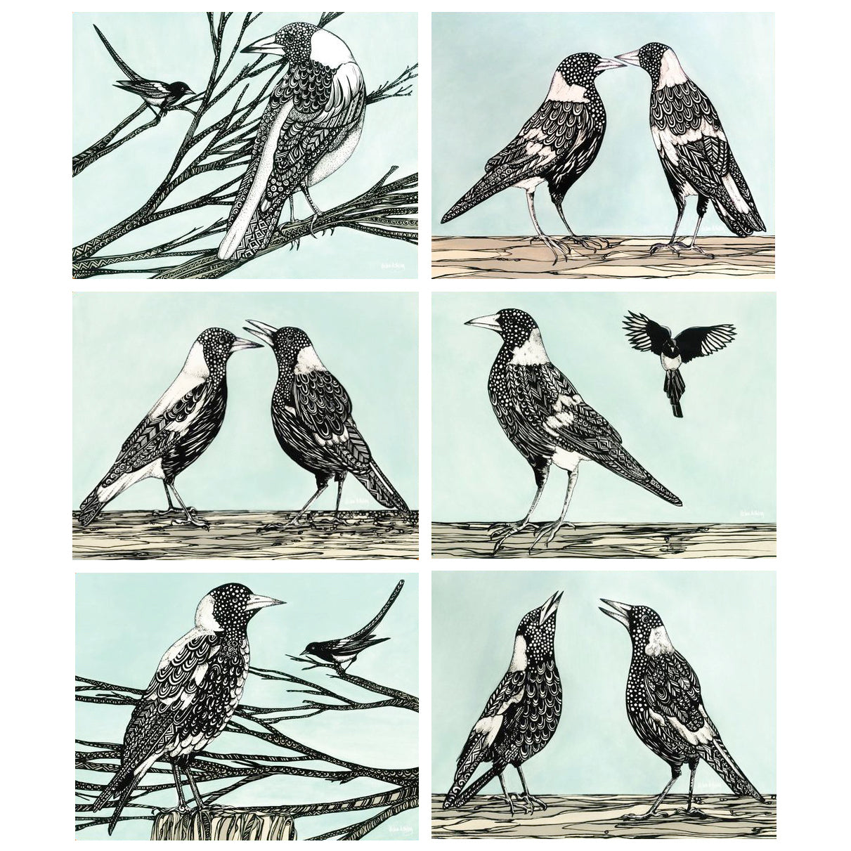 australian placemats coasters
