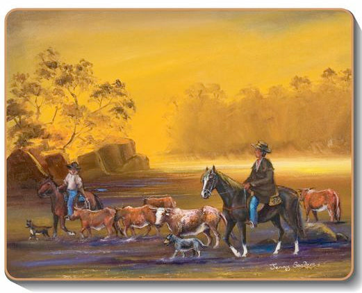 australian placemats coasters
