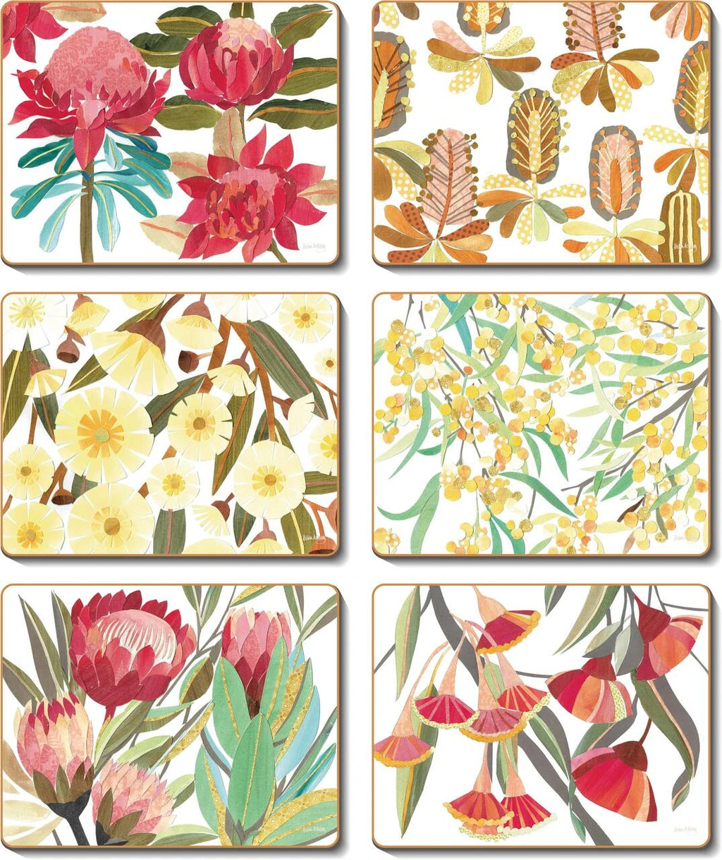 australian placemats coasters
