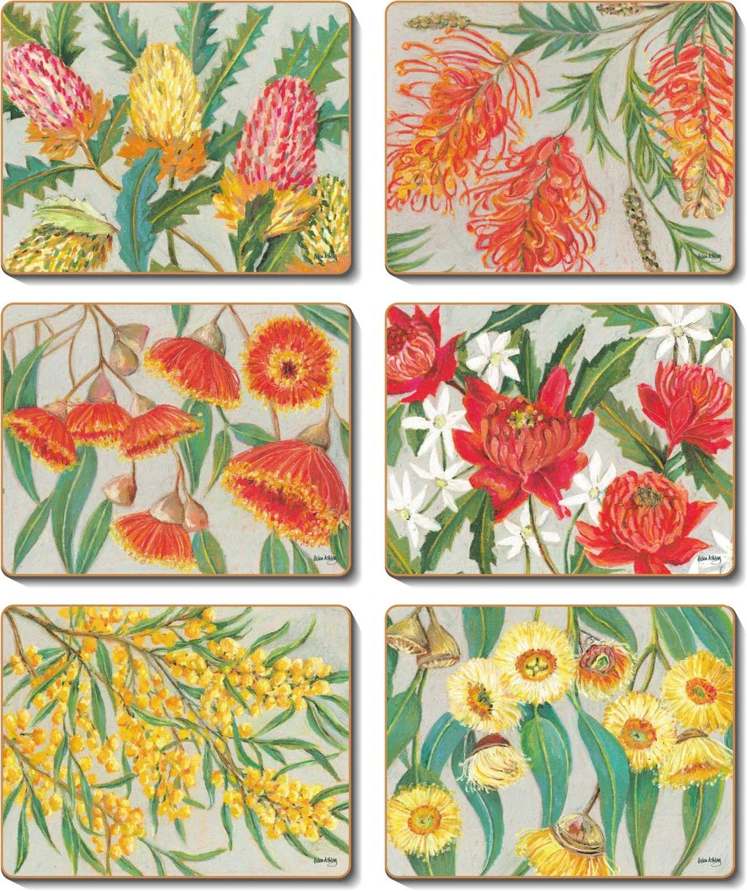 australian placemats coasters