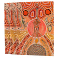 3 x NOTEBOOKS, NOTEPADS - A5, LINED - ABORIGINAL ART - LEAVING FOOTPRINTS - AUSTRALIA, INDIGENOUS, SOUVENIR, GIFT