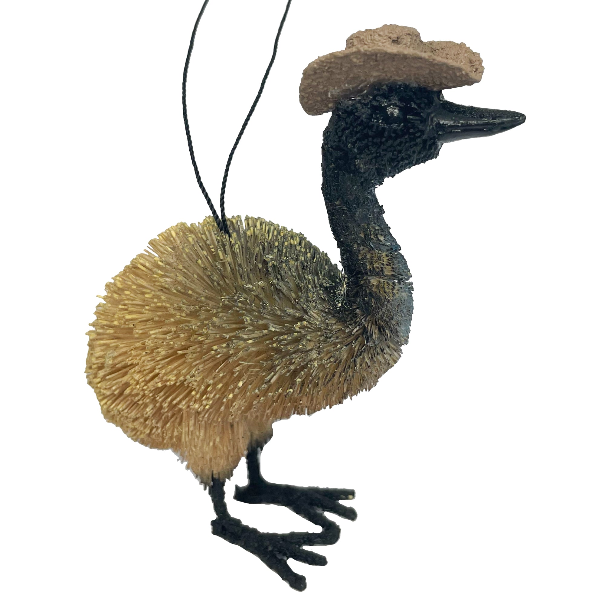 emu akubra hat ornament