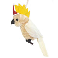 white cockatoo christmas ornament