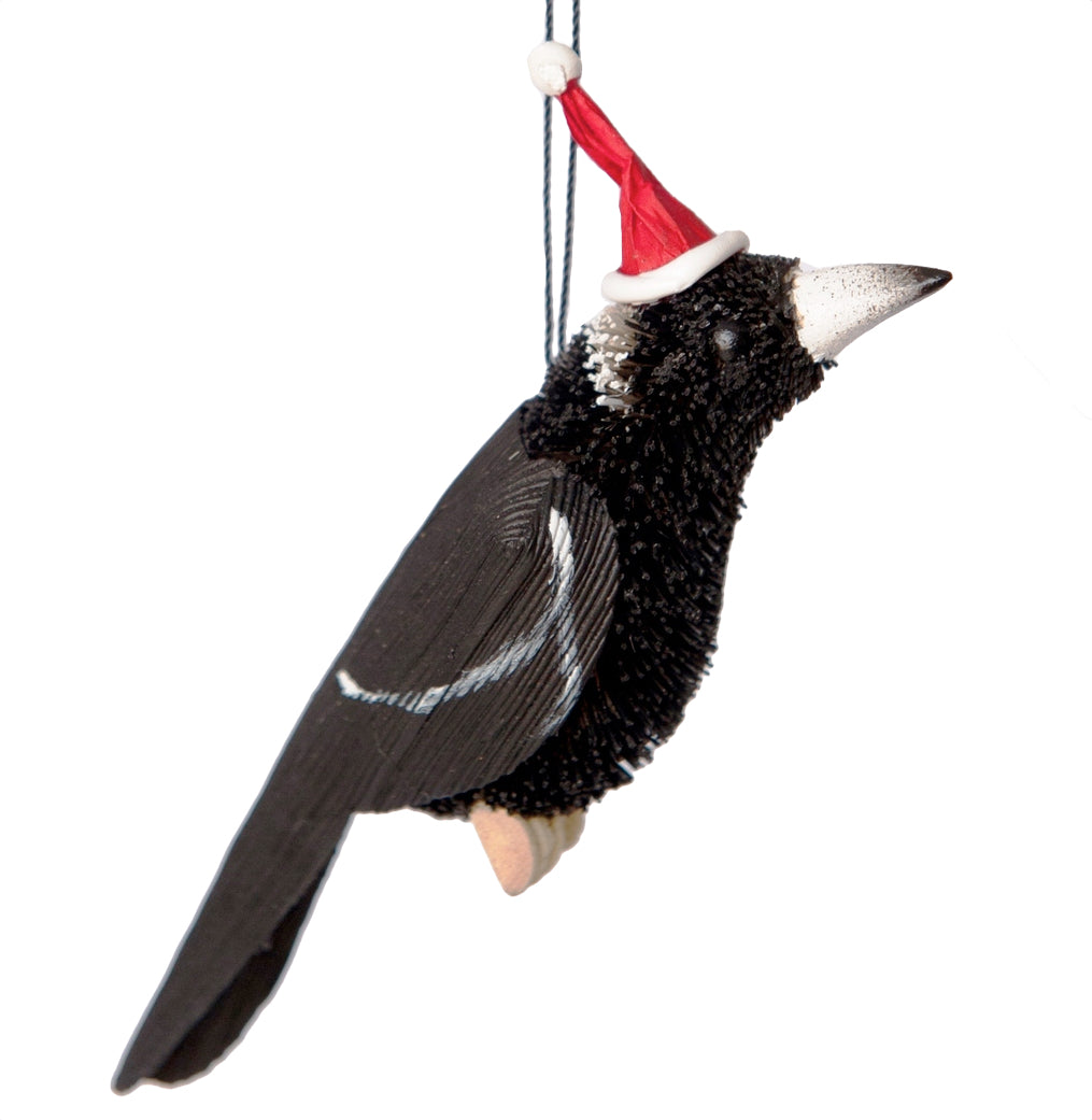 magpie christmas ornament