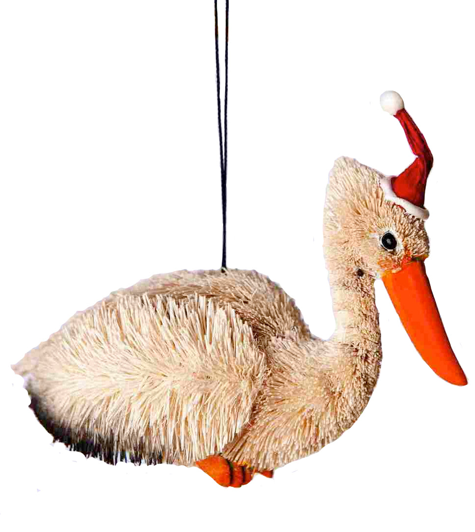 pelican christmas ornament