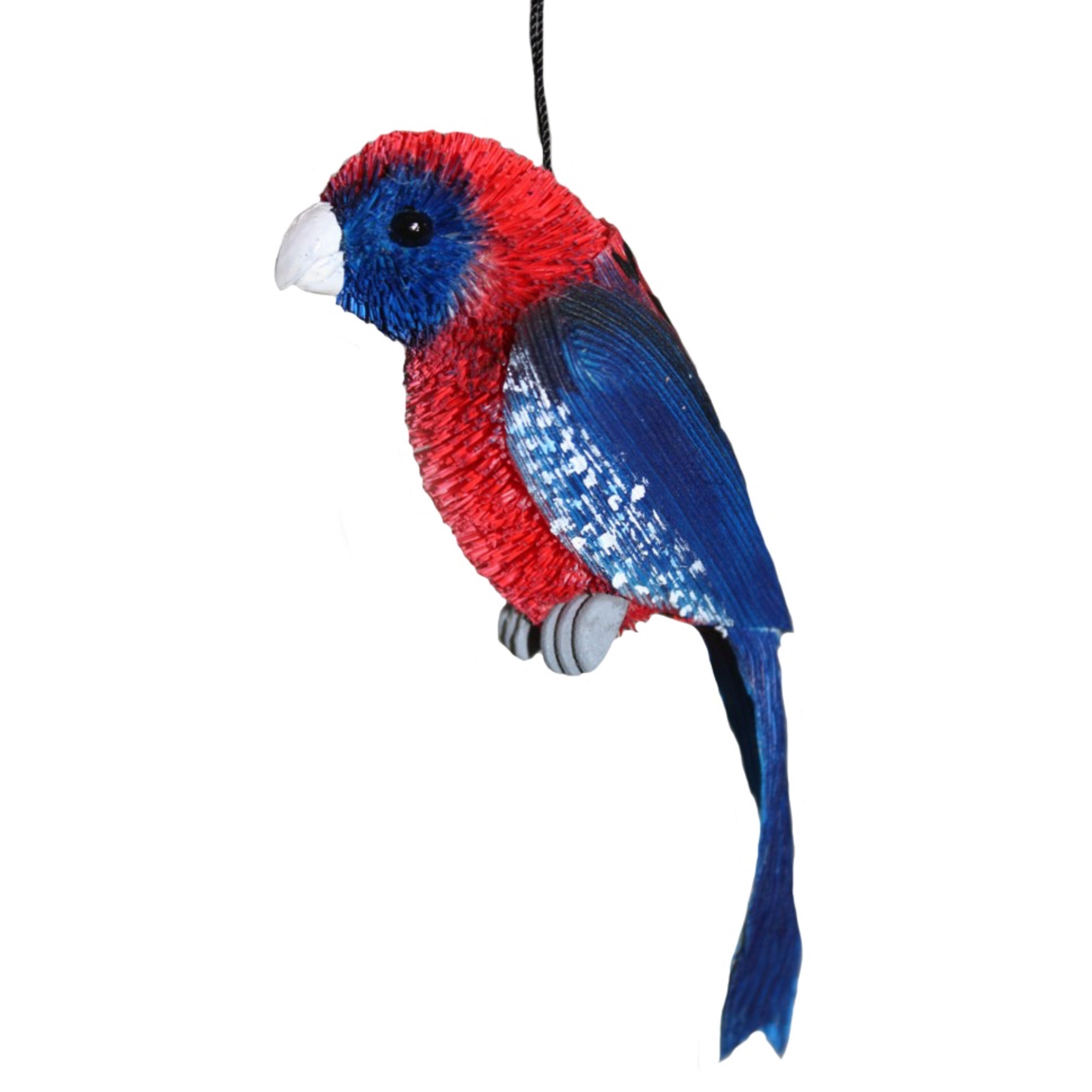 crimson rosella ornament