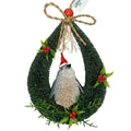 penguin christmas door hanger
