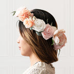 pink rose and chrysanthemum flowers