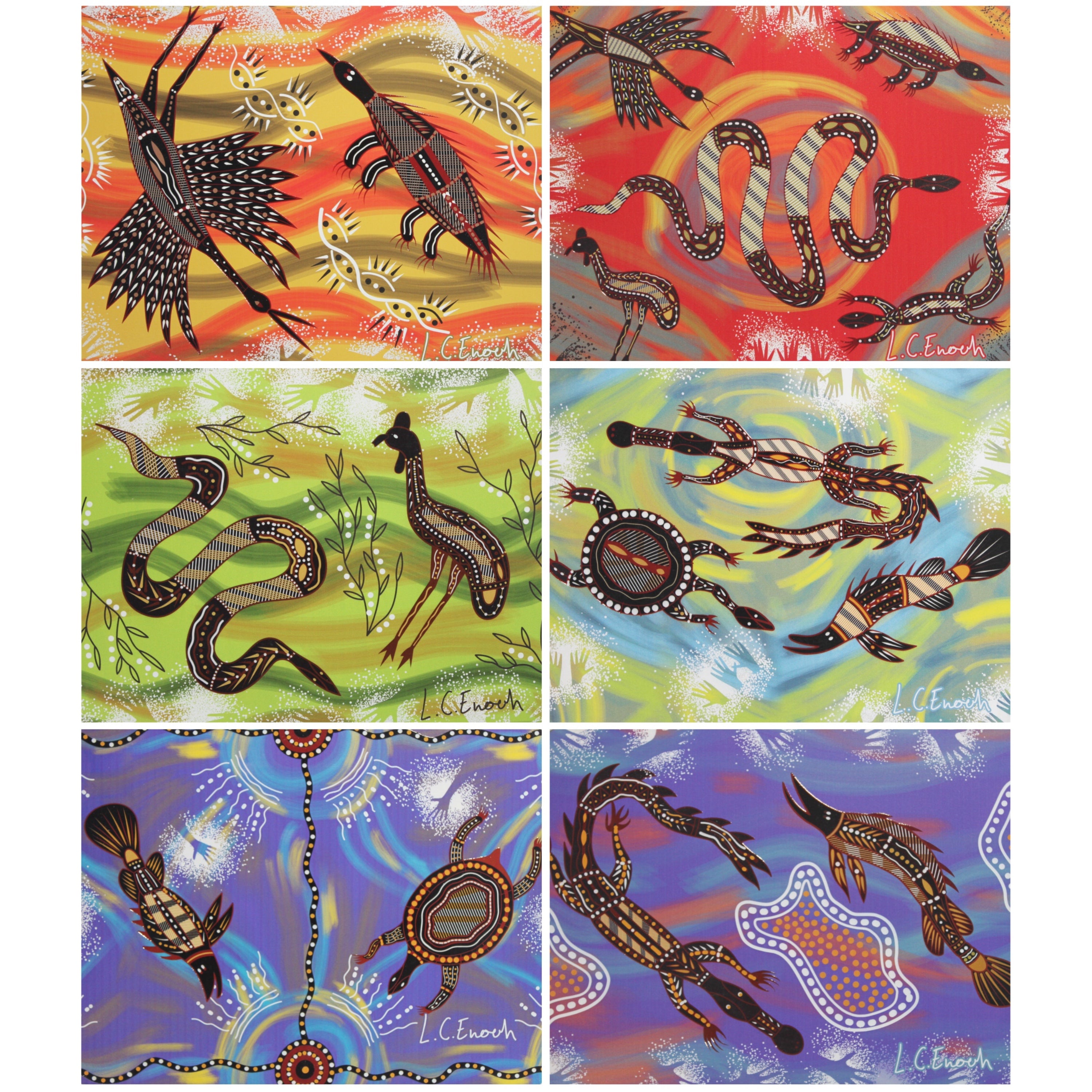 aboriginal placemats coasters