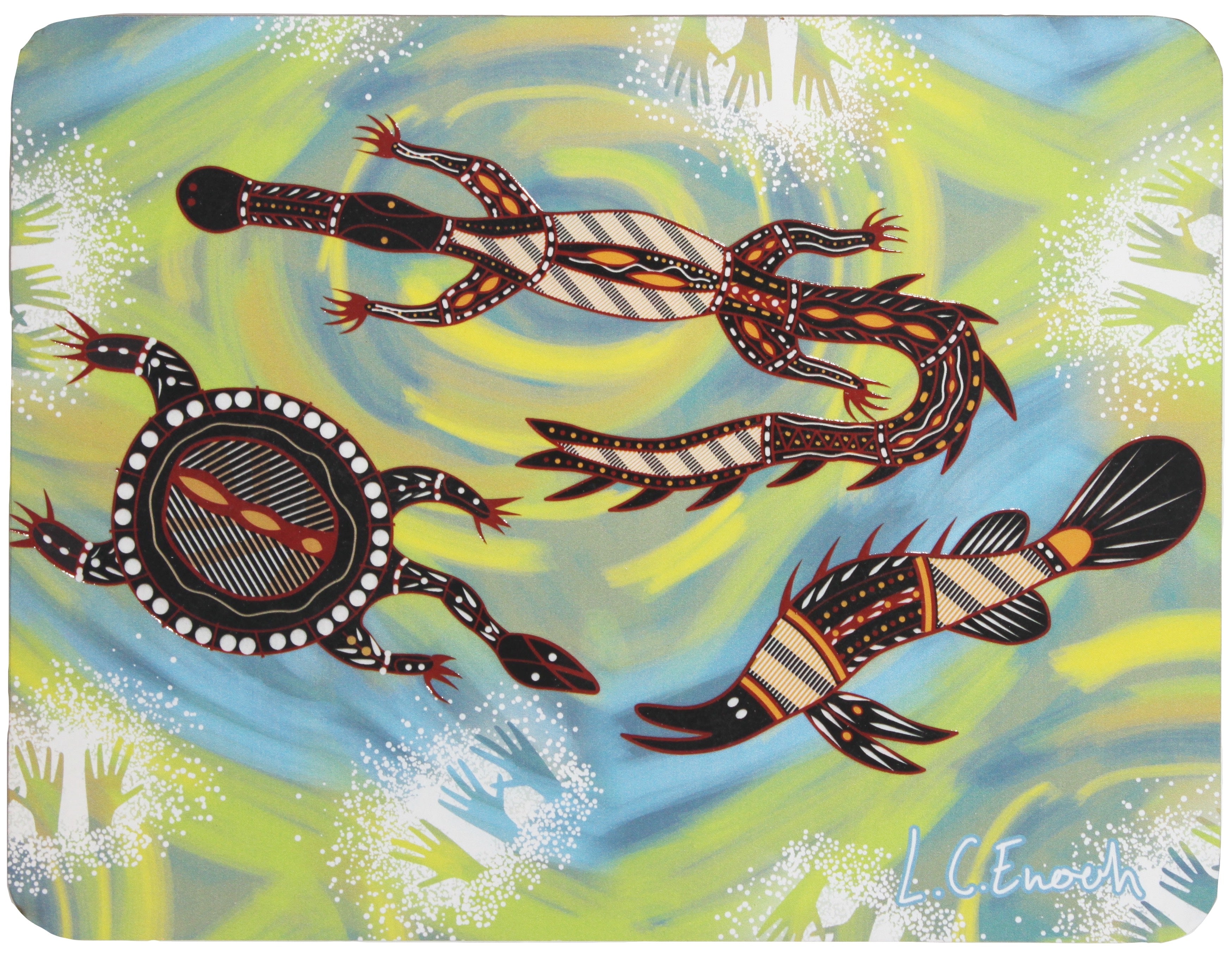 aboriginal placemats coasters