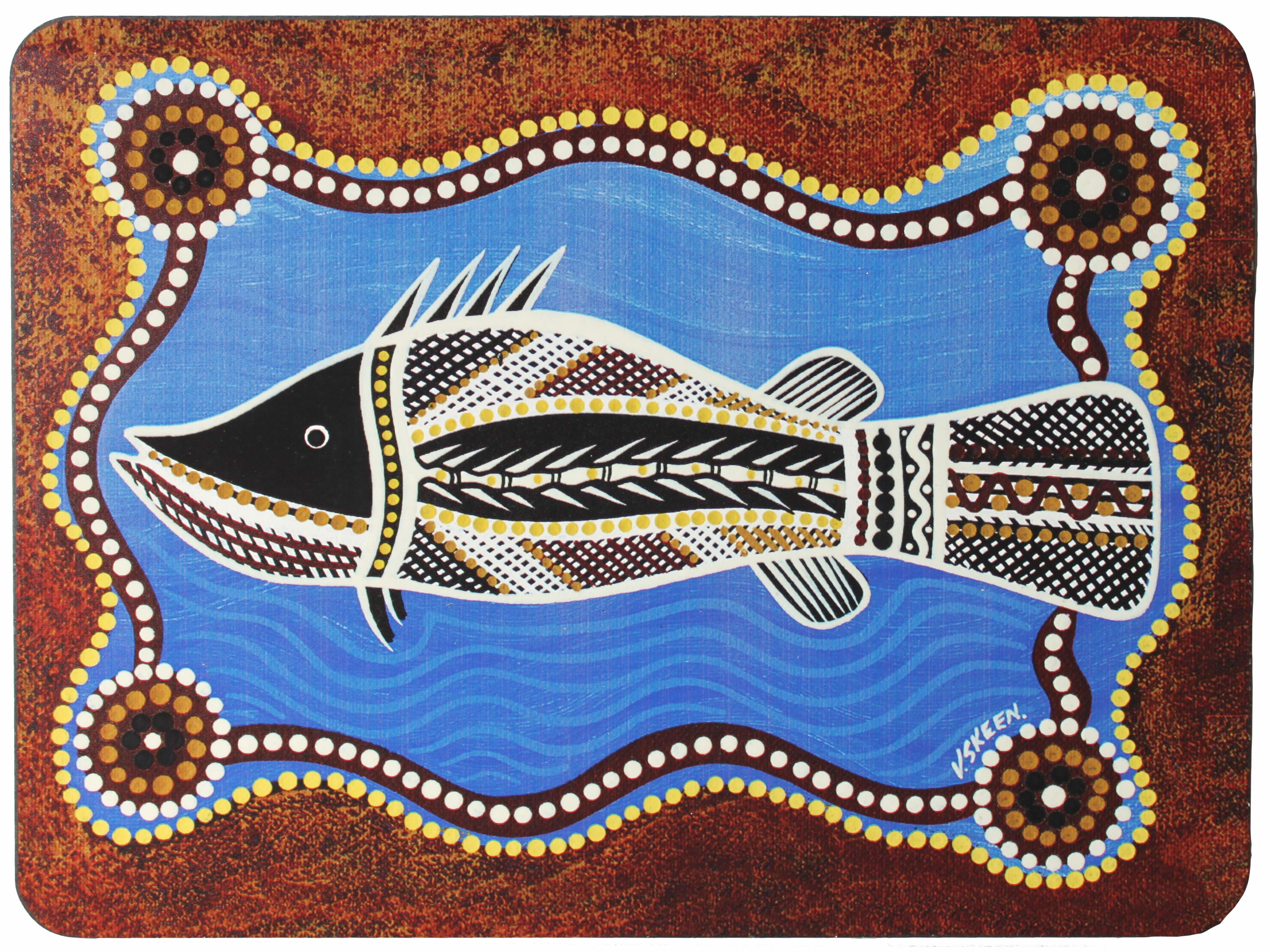 aboriginal placemats coasters