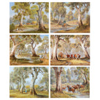australian placemats coasters