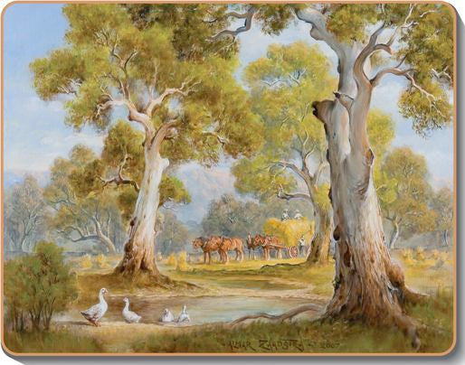 australian placemats coasters