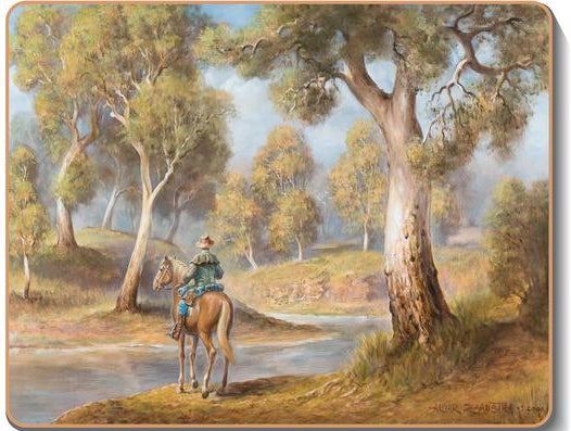 australian placemats coasters