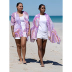 LADIES SCARF - ABORIGINAL ART - LIGHTWEIGHT - A BRIGHT FUTURE - AUSTRALIA, INDIGENOUS, SOUVENIR, GIFT