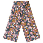 LADIES SCARF - ABORIGINAL ART - MADE IN AUSTRALIA - 100% COTTON CHIFFON - FROM THE BUSH - INDIGENOUS, SOUVENIR, GIFT