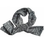 LADIES SCARF - ABORIGINAL ART - LIGHTWEIGHT - LANDSCAPE - AUSTRALIA, INDIGENOUS, SOUVENIR, GIFT