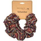15 x HAIR SCRUNCHIES, HAIR TIES - ABORIGINAL ART - AUSTRALIA, INDIGENOUS, SOUVENIR, GIFT