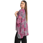 LADIES SHAWL - ABORIGINAL ART - LIGHTWEIGHT - TRIBE OF WOMEN - AUSTRALIA, INDIGENOUS, SOUVENIR, GIFT, SCARF, BEACH TOP