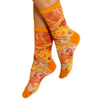 SOCKS - ABORIGINAL ART - ADULT, UNISEX - 9-13 US - COTTON - LANDSCAPES - AUSTRALIA, INDIGENOUS, SOUVENIR, GIFT