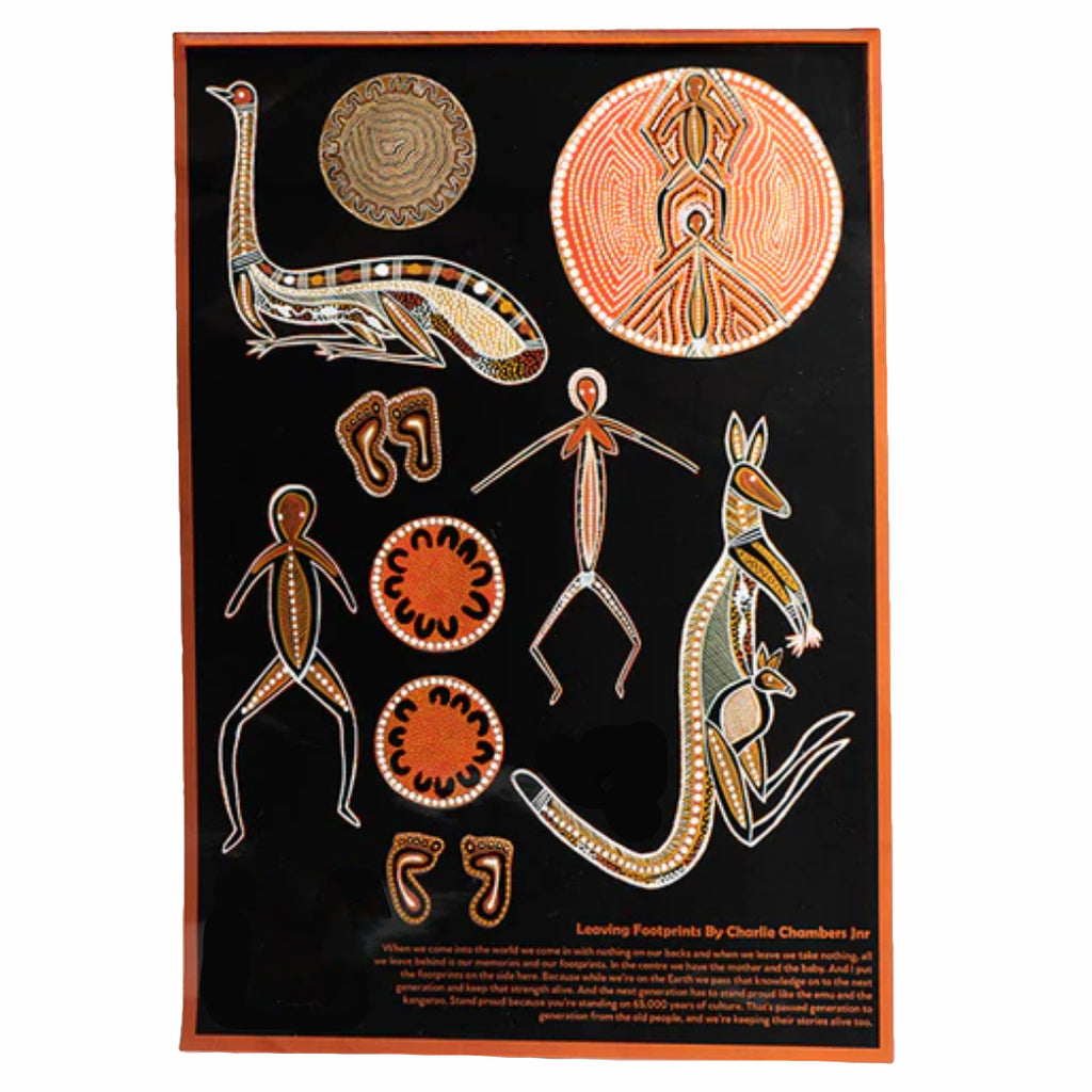 3 x STICKER PACKS - A4, 43 STICKERS - ABORIGINAL ART - ANIMALS, BIRDS - AUSTRALIA, INDIGENOUS, SOUVENIR,GIFT