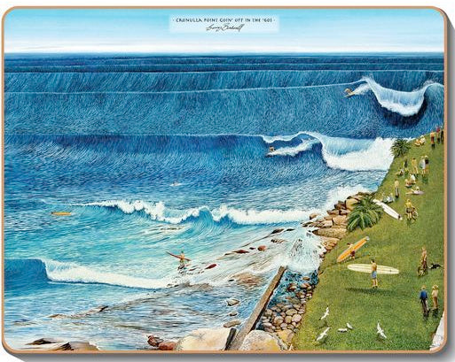 australian placemats coasters