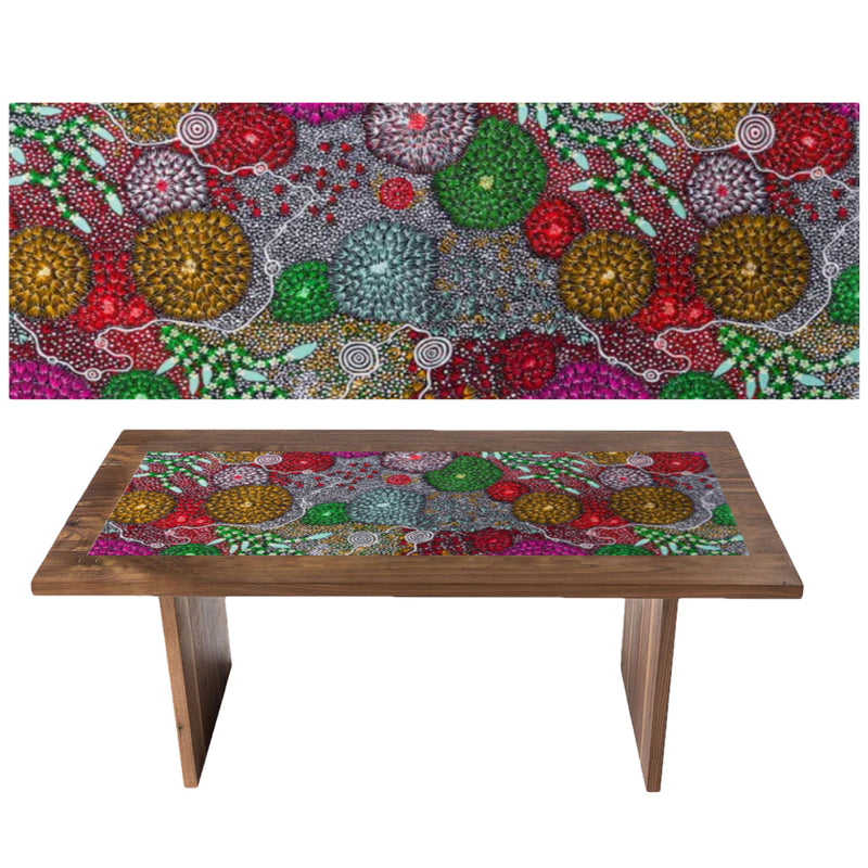 coral hayes table runner