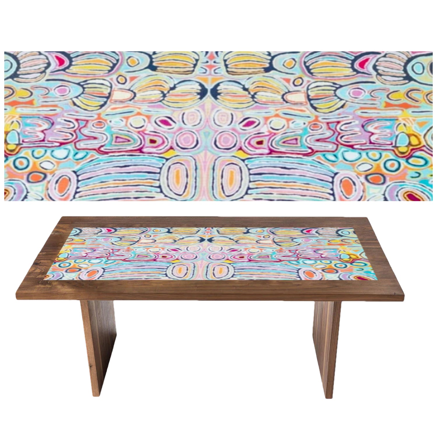 judy watson table runner