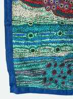 TABLE RUNNER - ABORIGINAL ART - 150x45cm - 100% COTTON - JULIE WOODS - AUSTRALIA, INDIGENOUS, SOUVENIR, GIFT