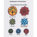 temporary tattoos