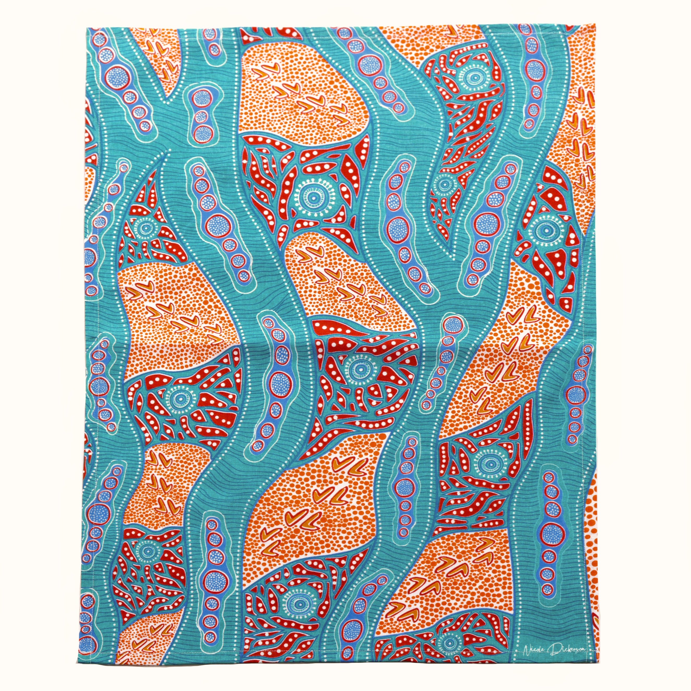aboriginal tea towel