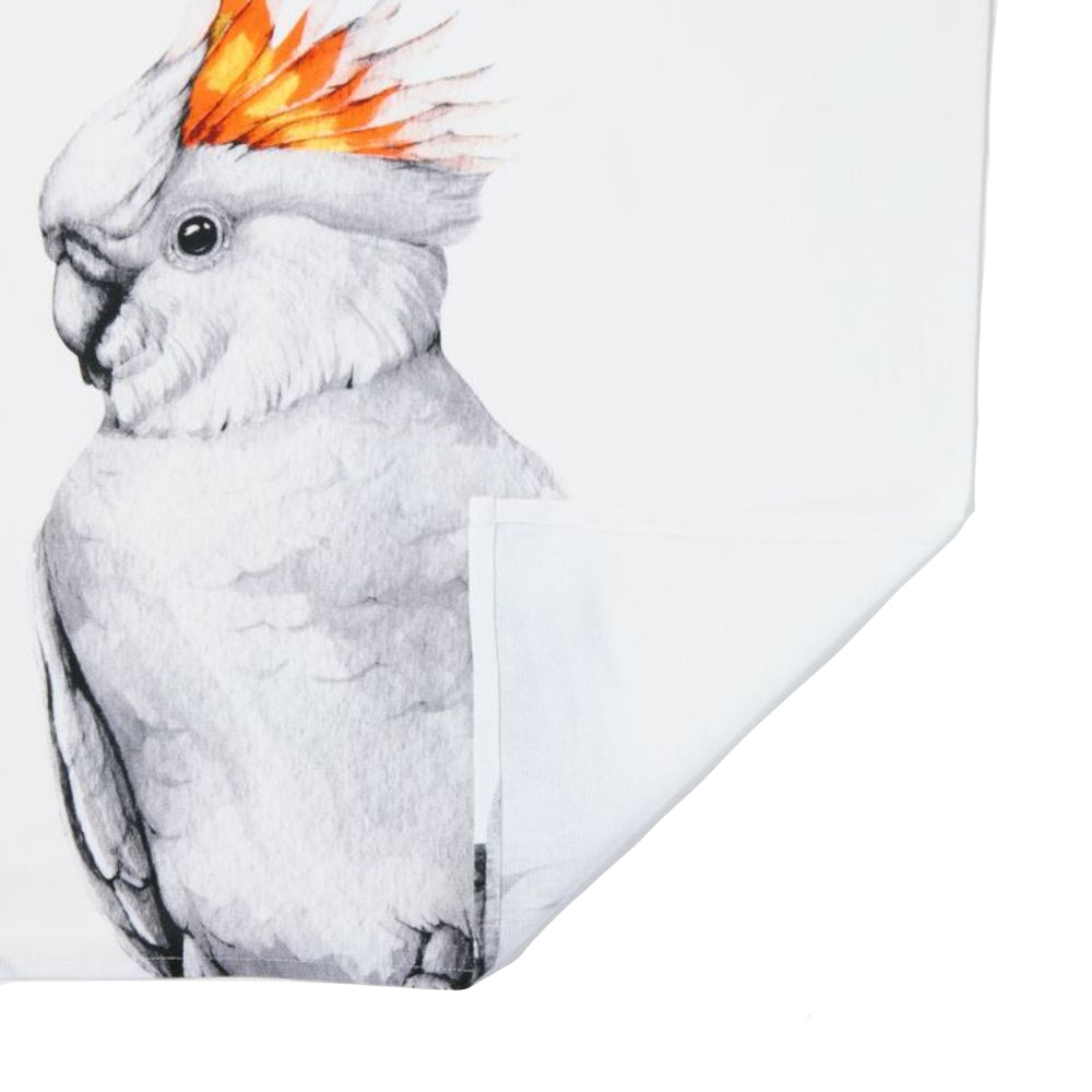 australian bird tea towel