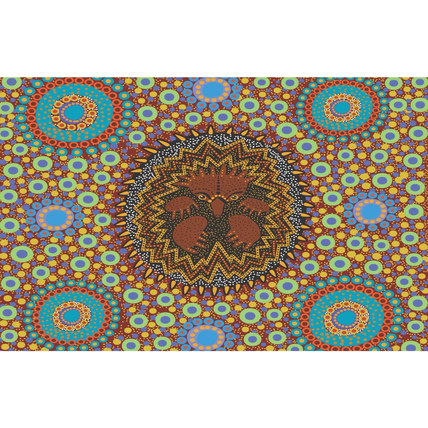 aboriginal tea towel