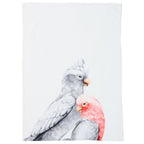australian bird tea towel