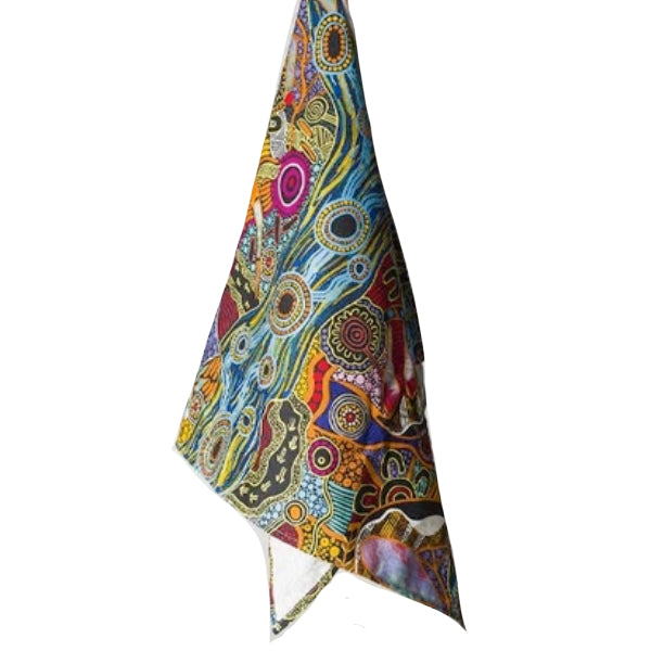 aboriginal tea towel