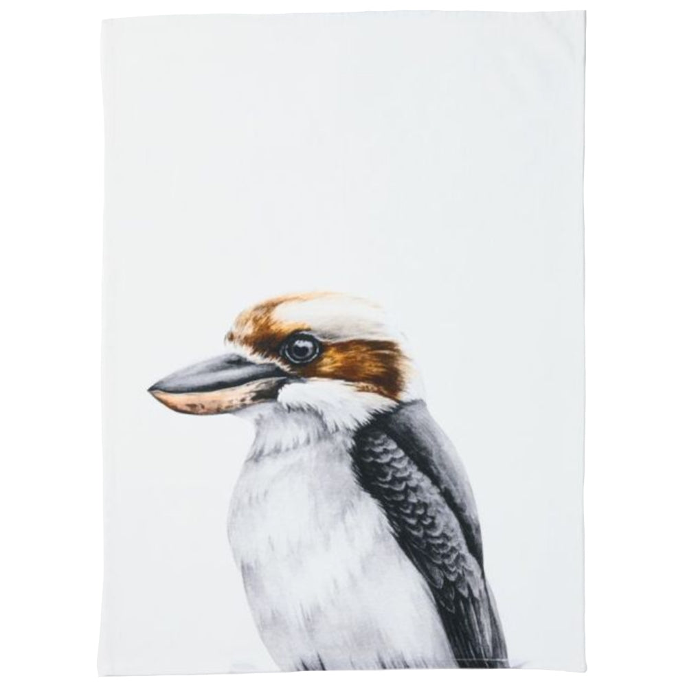 australian bird tea towel