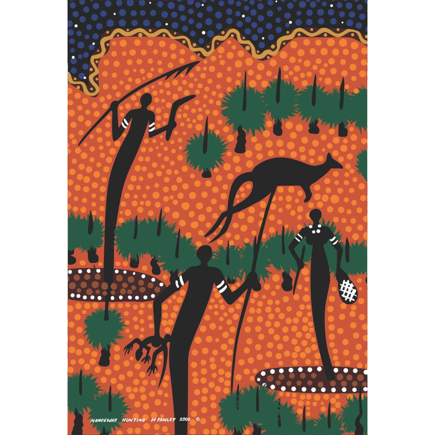 aboriginal tea towel