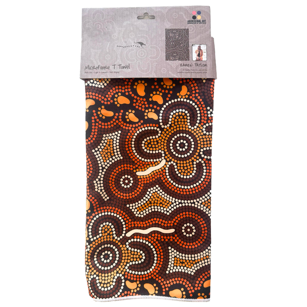 aboriginal tea towel