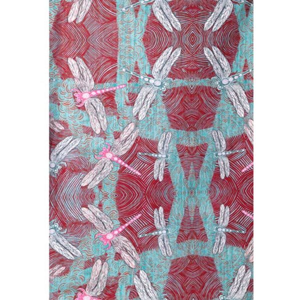 sheryl burchill ocean tea towel