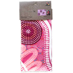TEA TOWEL, KITCHEN TOWEL - ABORIGINAL ART - WOMEN’S JOURNEY - 100% MICROFIBRE - AUSTRALIA, INDIGENOUS, SOUVENIR, GIFT