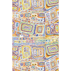 TEA TOWEL, KITCHEN TOWEL - ABORIGINAL ART - FELICITY ROBERTSON - 100% MICROFIBRE - AUSTRALIA, INDIGENOUS, SOUVENIR, GIFT