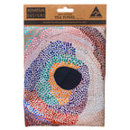 TEA TOWEL, KITCHEN TOWEL - ABORIGINAL ART - MADE IN AUSTRALIA - 100% COTTON - MARIANNE BURTON - INDIGENOUS, SOUVENIR, GIFT