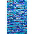 TEA TOWEL, KITCHEN TOWEL - ABORIGINAL ART - MADE IN AUSTRALIA - 100% COTTON - MURDIE MORRIS, BLUE - INDIGENOUS, SOUVENIR, GIFT