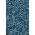 TEA TOWEL, KITCHEN TOWEL - ABORIGINAL ART - ON WALKABOUT BLUE - 100% MICROFIBRE - AUSTRALIA, INDIGENOUS, SOUVENIR, GIFT