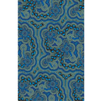 TEA TOWEL, KITCHEN TOWEL - ABORIGINAL ART - ON WALKABOUT BLUE - 100% MICROFIBRE - AUSTRALIA, INDIGENOUS, SOUVENIR, GIFT