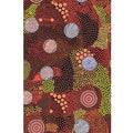 TEA TOWEL, KITCHEN TOWEL - ABORIGINAL ART - UPPER BULLAWA - 100% MICROFIBRE - AUSTRALIA, INDIGENOUS, SOUVENIR, GIFT
